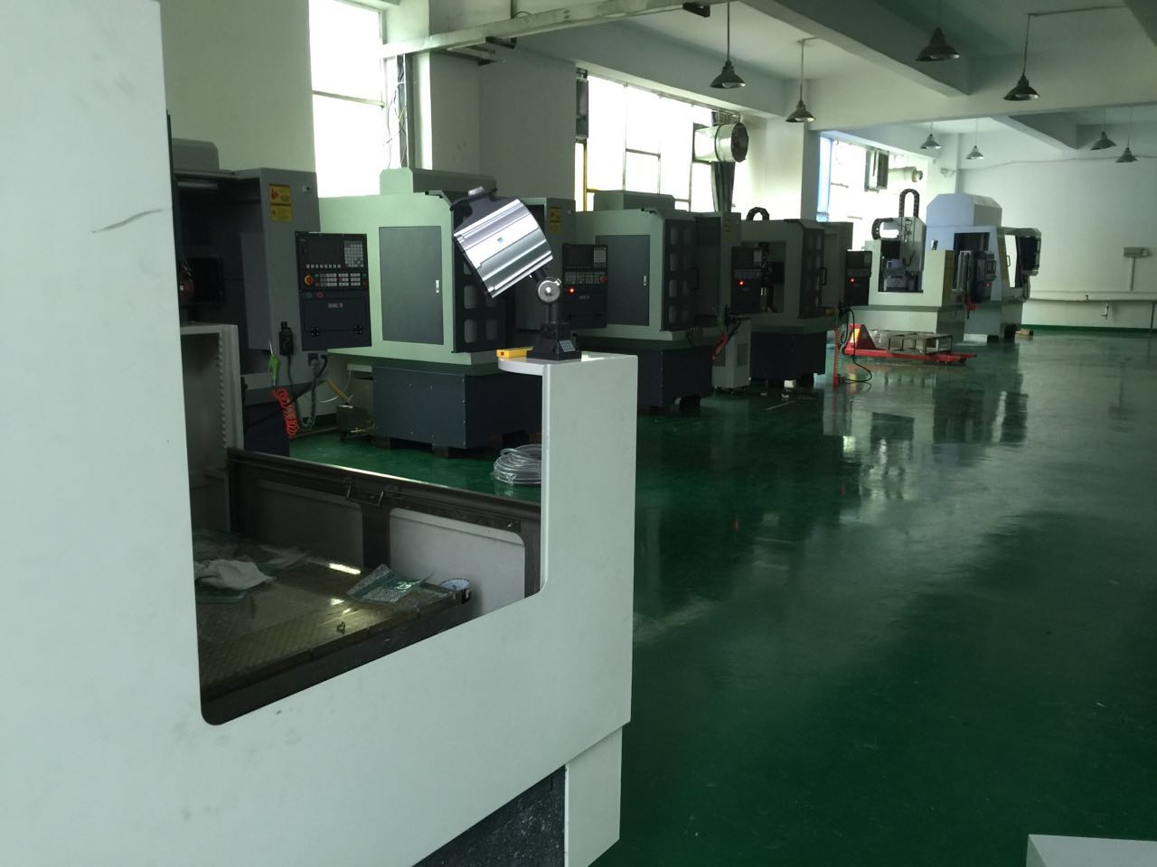 深圳精雕   CNC新车间加工楼已建好！ 产量预达到季度100台
